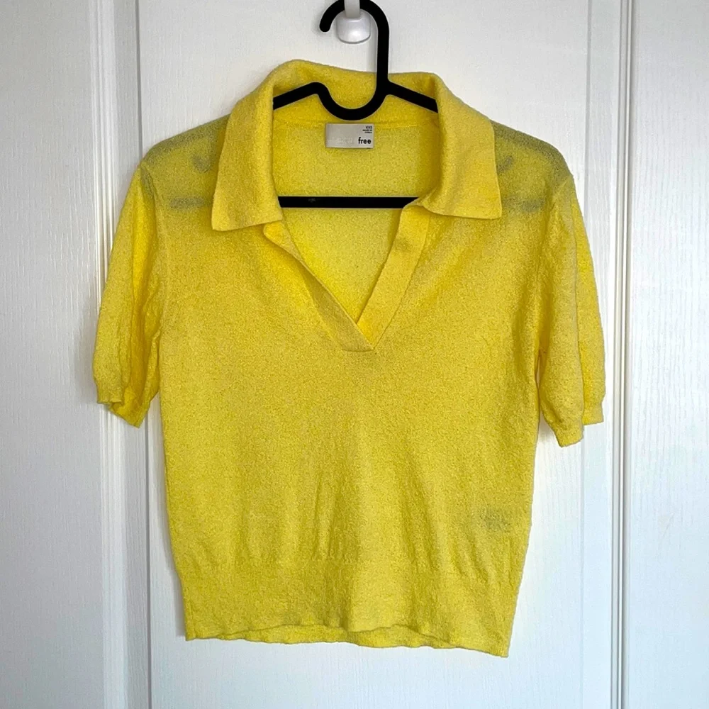 Wilfred Butter Yellow Top | XXS | Pre-loved - Picture 2 of 7